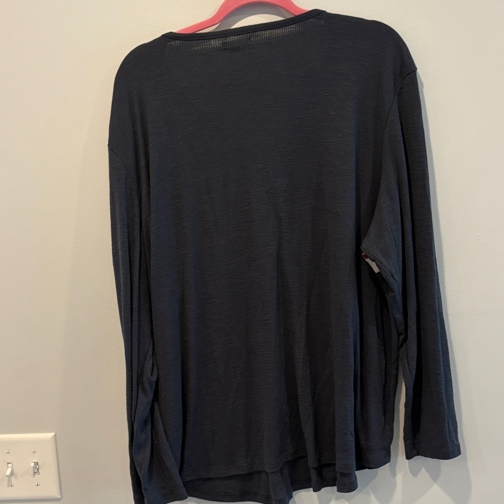 Maurices Black Multicolor V-Neck Blouse - Picture 5 of 5